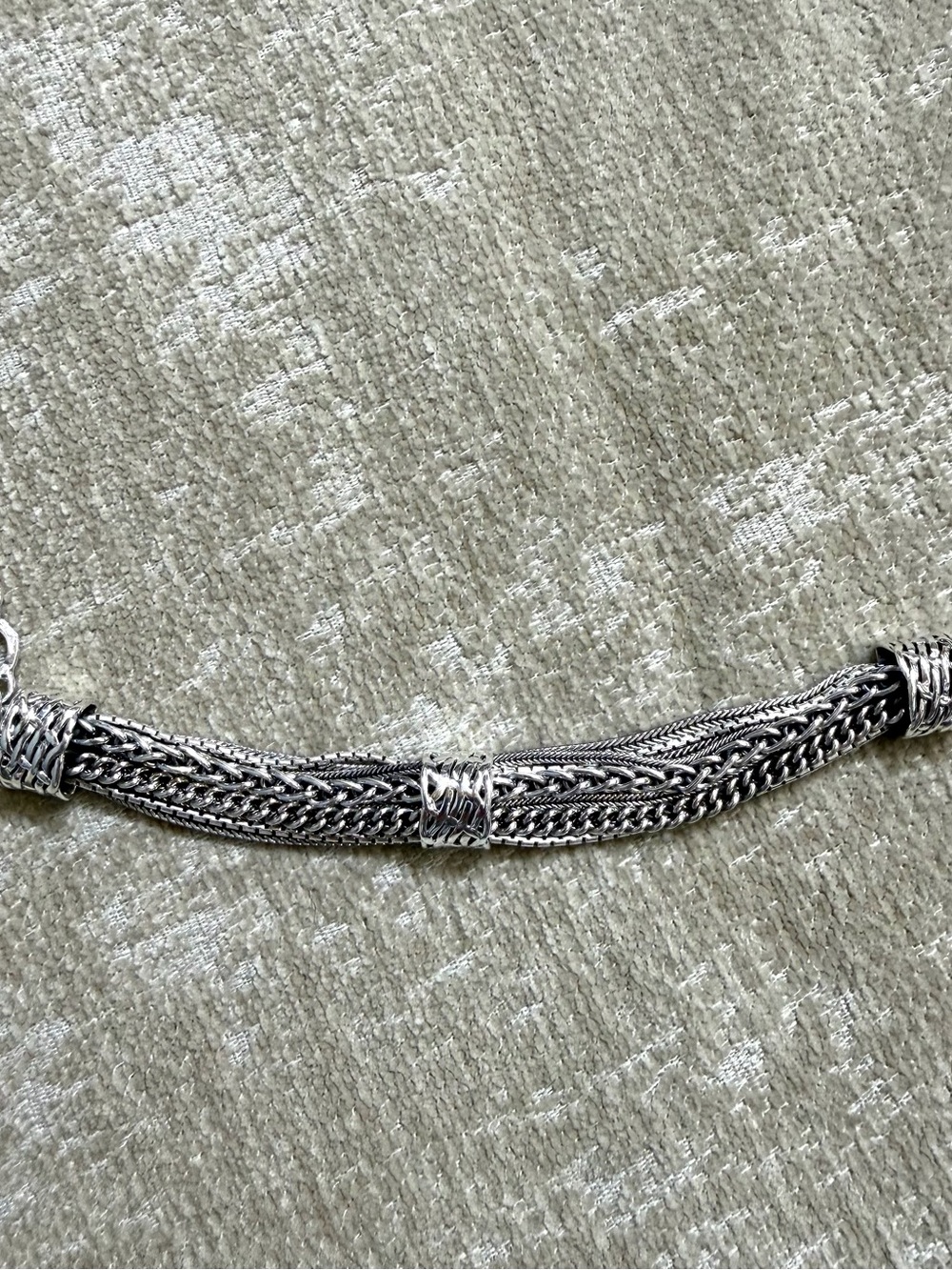 Silpada Silver ‘Talk of the Town’ Multi-Strand Bracelet - Picture 16 of 16